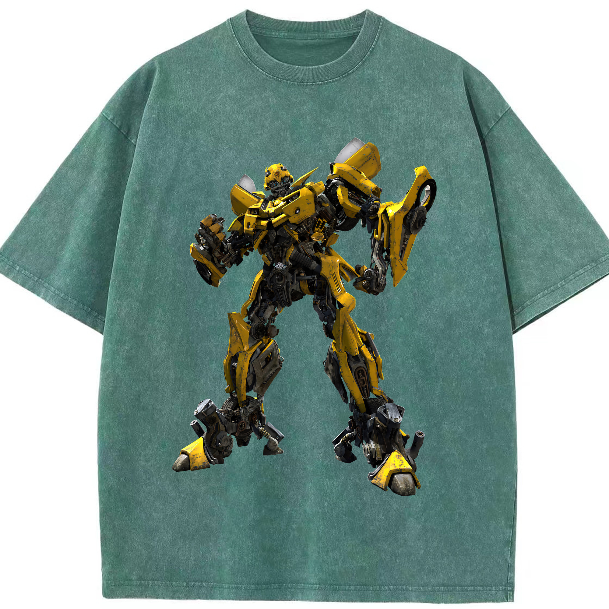 （画像用） Transformers トランスフォーマー 綿100% ヴィンテージ風 半袖Tシャツ（フロントプリント）